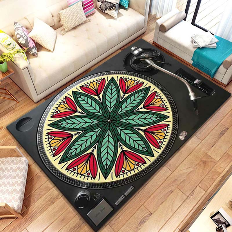 Commercial Kitchen Vinyl - Коврик с рисунком музыкального винилового проигрывателя