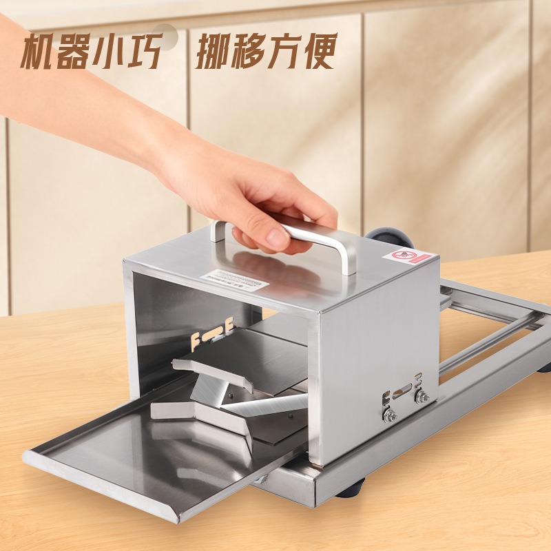 Commercial Bread Slicer - Профессиональная ручная хлеборезка из нержавеющей стали