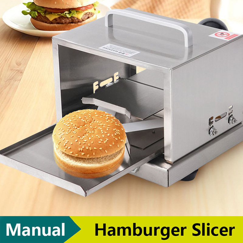 Commercial Bread Slicer - Коммерческая ручная хлеборезка из нержавеющей стали