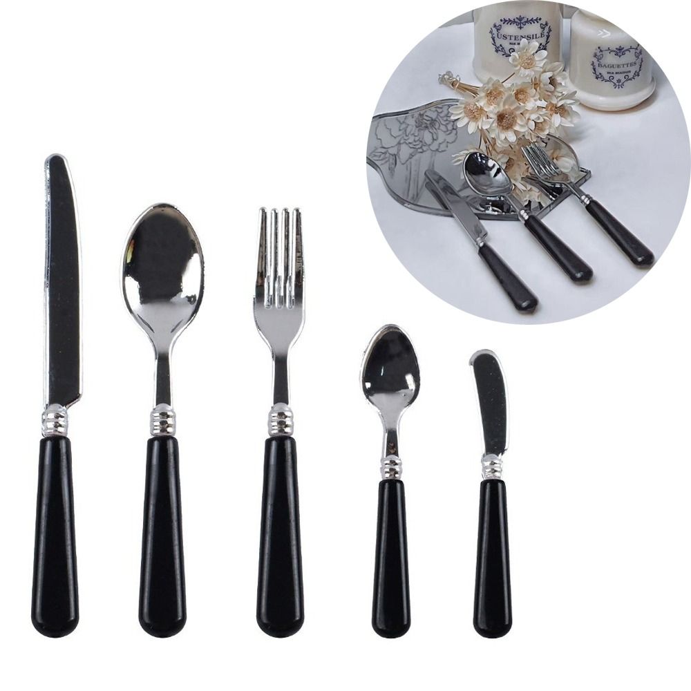 Commercial Kitchen Knife Set - Набор из 5 предметов: миниатюрные кухонные