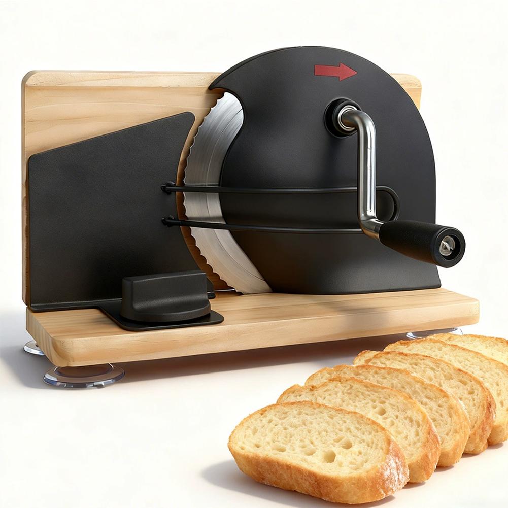 Commercial Bread Slicer - Ручная хлеборезка с рукояткой, из нержавеющей