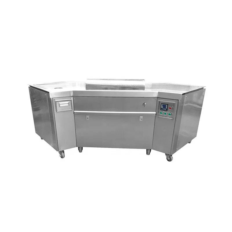 Teppanyaki Grill Table - Крытый стол для барбекю из нержавеющей