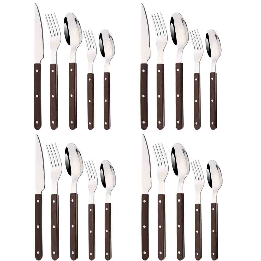 Commercial Kitchen Knife Set - 5/20 шт., набор столовой посуды из