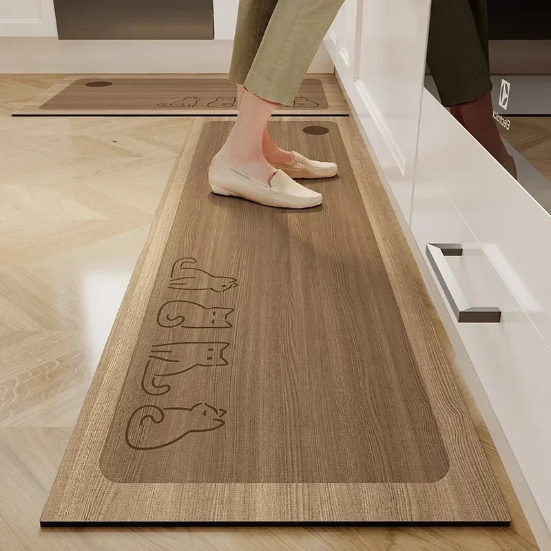 Commercial Kitchen Vinyl - Кухонный напольный коврик Водонепроницаемый Нескользящий виниловый