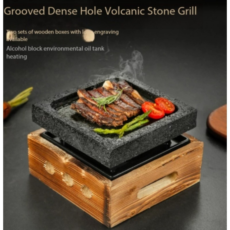 Гриль-сковорода из вулканическ – обзор и цена Teppanyaki Grill Table