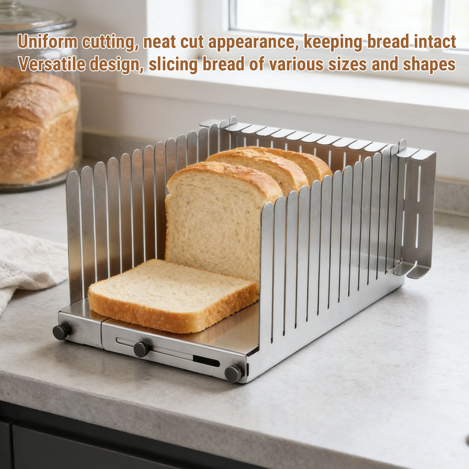 Направляющая для нарезки хлеба – обзор и цена Commercial Bread Slicer