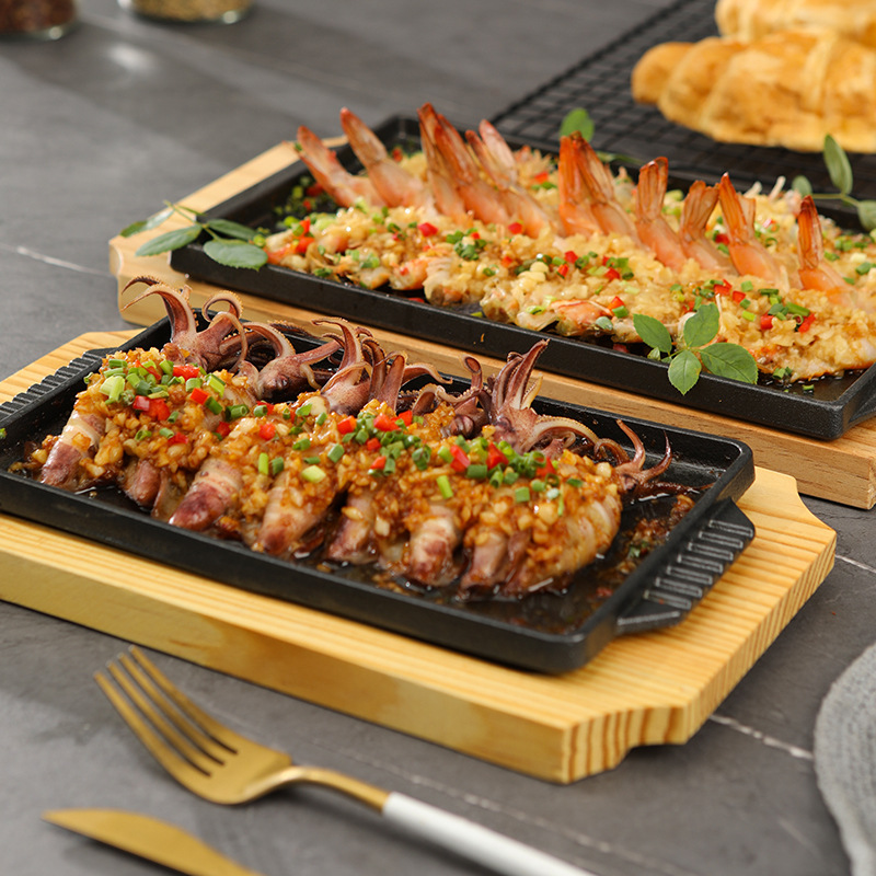 Чугунная гриль-плита для теппа – обзор и цена Teppanyaki Grill Table