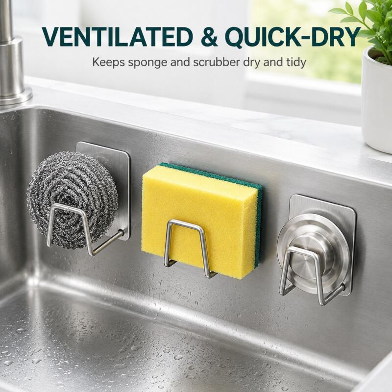 Самоклеящийся держатель для гу – обзор и цена Commercial Kitchen Sink