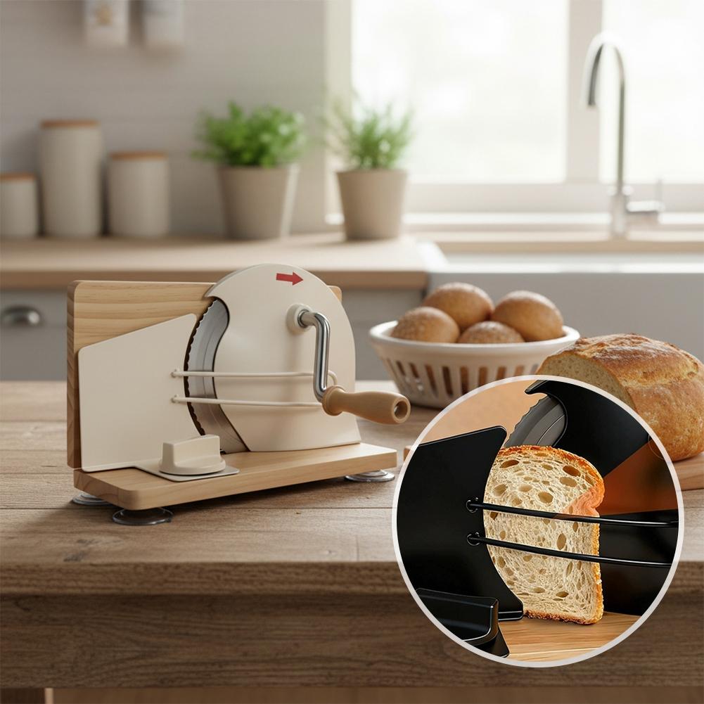 Ручная хлеборезка с рукояткой, – обзор и цена Commercial Bread Slicer
