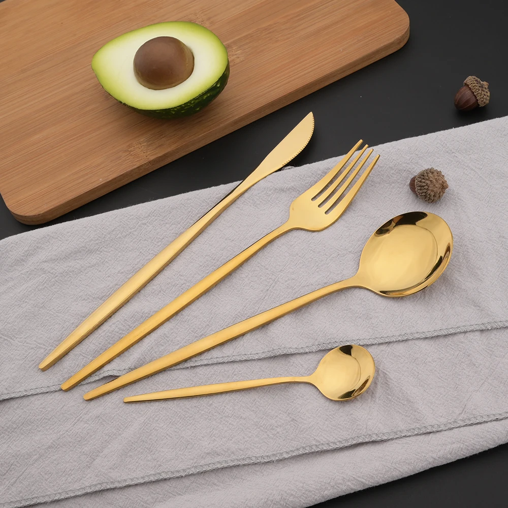 16 шт., зеленое золото, набор  – обзор и цена Commercial Kitchen Knife Set