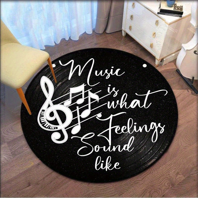 Круглый ковер с музыкальным ви – обзор и цена Commercial Kitchen Vinyl